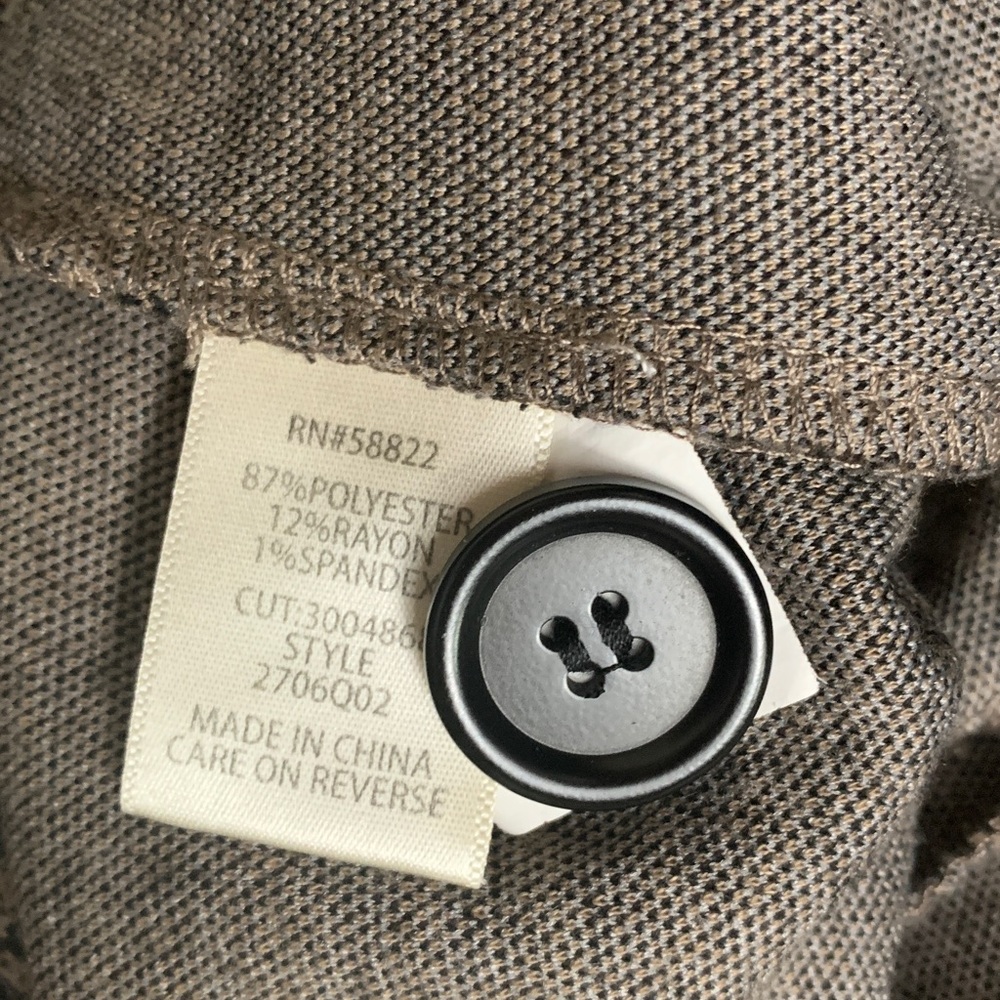 Max Studio Black And Brown Patterned Wideleg Trou… - image 7